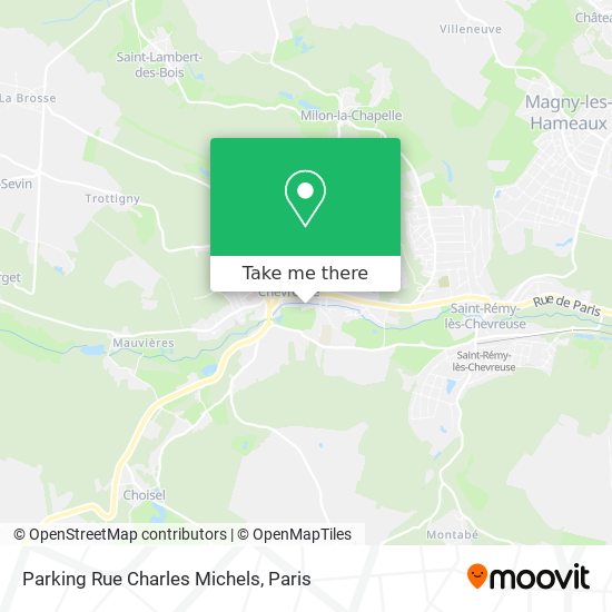 Parking Rue Charles Michels map