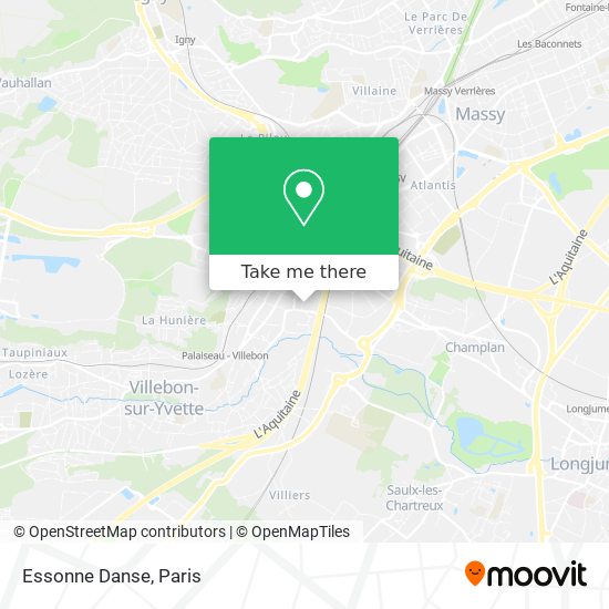 Mapa Essonne Danse
