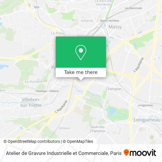 Mapa Atelier de Gravure Industrielle et Commerciale