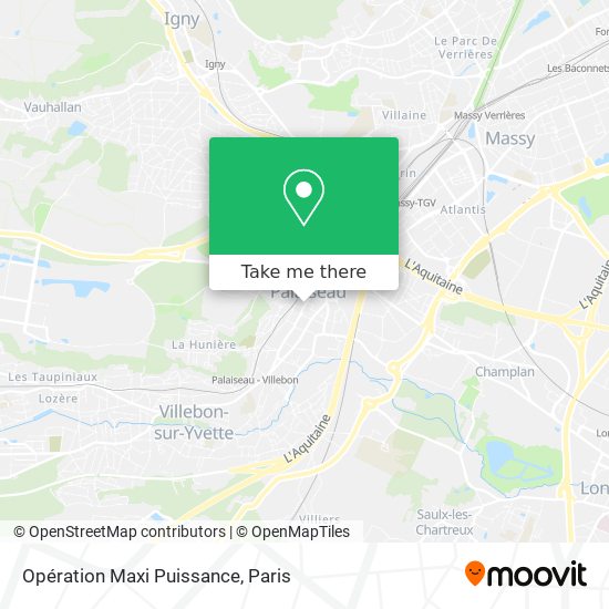 Mapa Opération Maxi Puissance