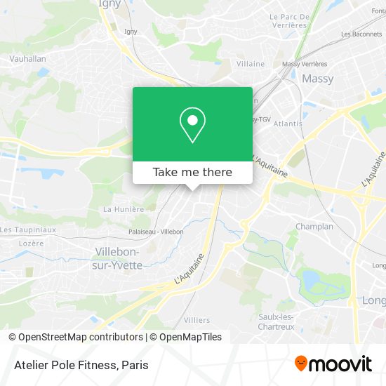 Atelier Pole Fitness map