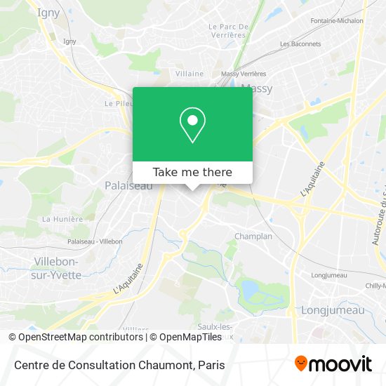 Centre de Consultation Chaumont map