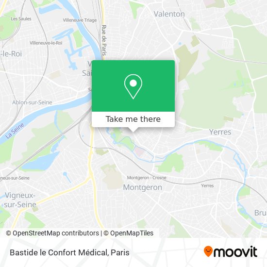 Bastide le Confort Médical map