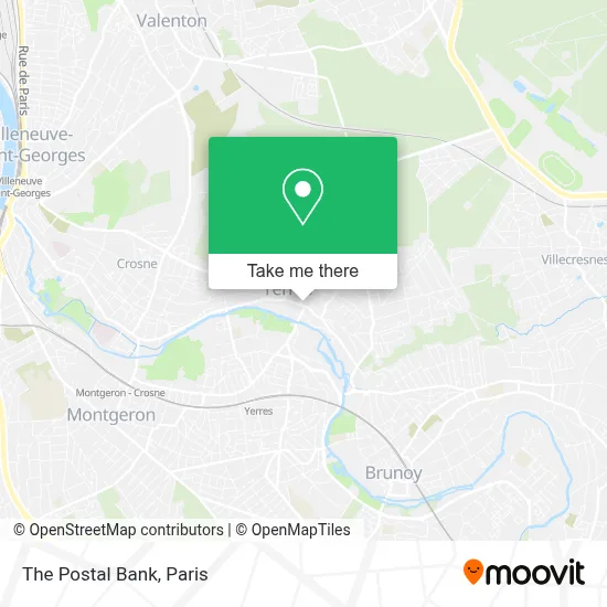 La Banque Postale map