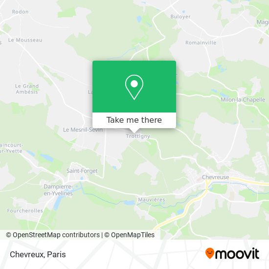 Mapa Chevreux