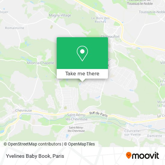 Mapa Yvelines Baby Book