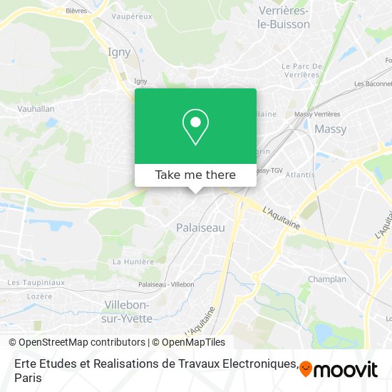 Erte Etudes et Realisations de Travaux Electroniques map