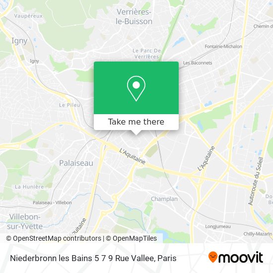 Niederbronn les Bains 5 7 9 Rue Vallee map