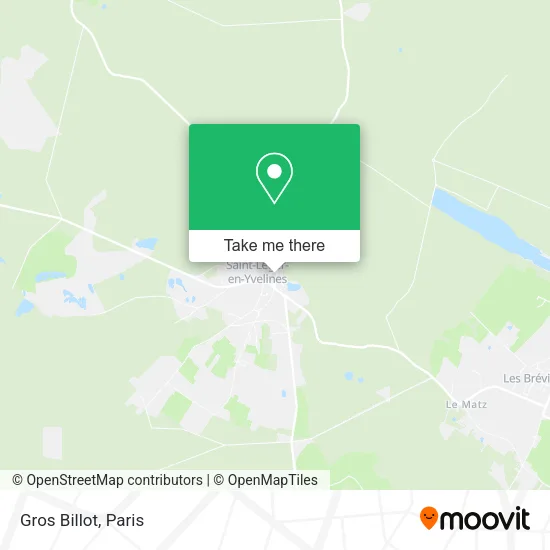 Gros Billot map