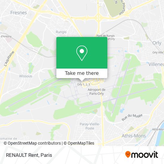 RENAULT Rent map