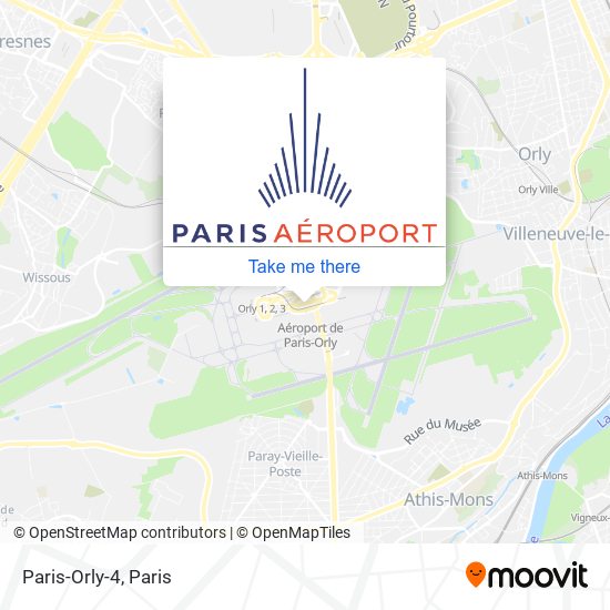 Paris-Orly-4 map