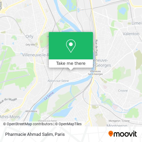 Pharmacie Ahmad Salim map