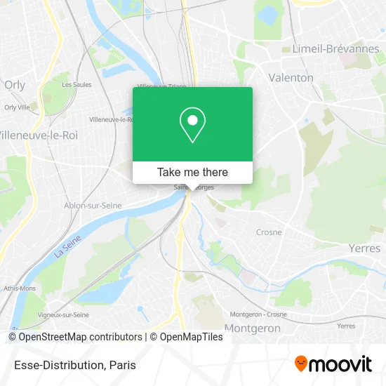 Esse-Distribution map