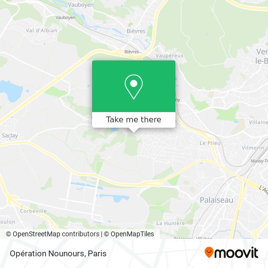 Opération Nounours map