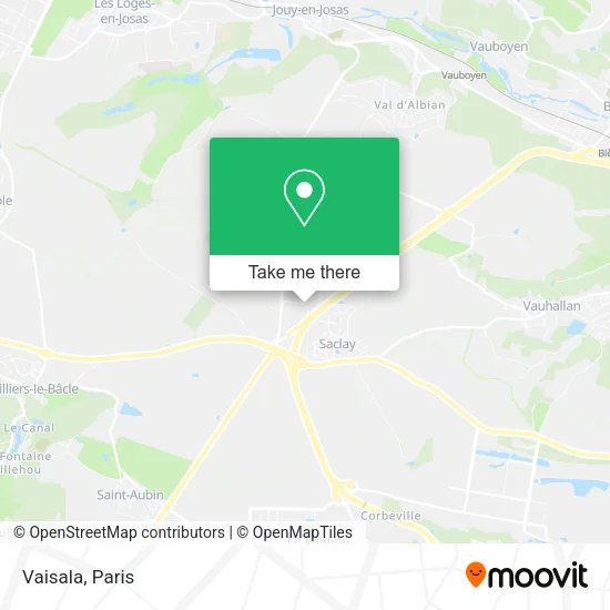 Vaisala map