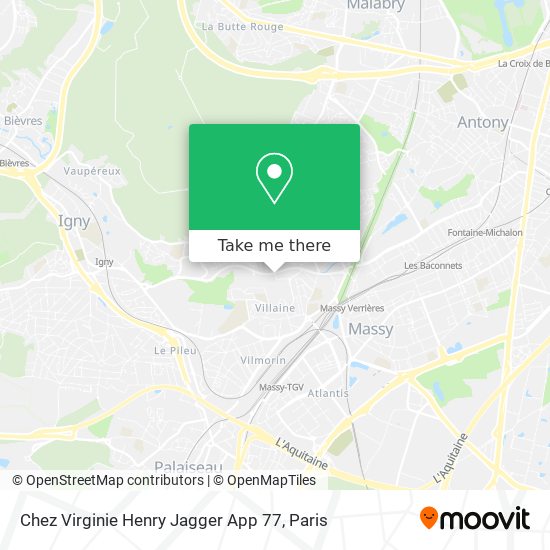 Chez Virginie Henry Jagger App 77 map