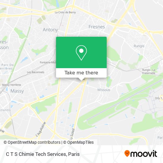 C T S Chimie Tech Services map