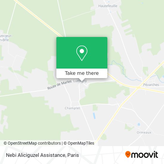 Nebi Aliciguzel Assistance map