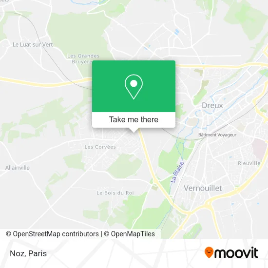 Noz map