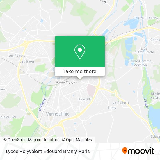 Lycée Polyvalent Édouard Branly map
