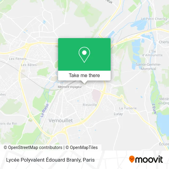 Lycée Polyvalent Édouard Branly map
