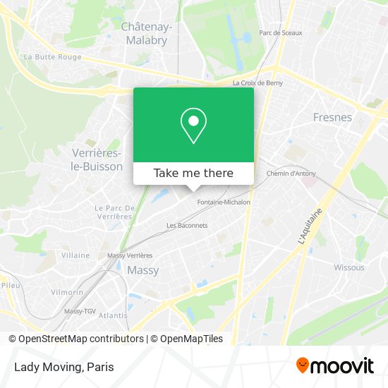 Lady Moving map