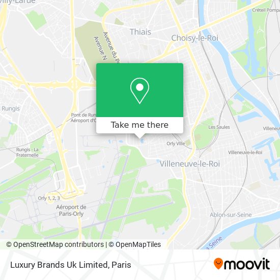 Luxury Brands Uk Limited map