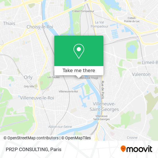 PR2P CONSULTING map