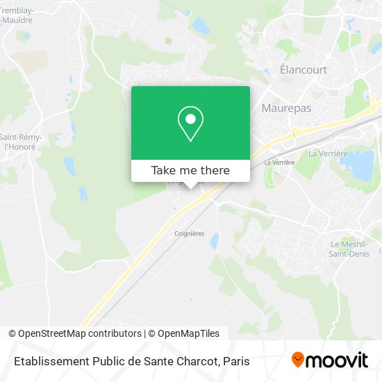 Etablissement Public de Sante Charcot map