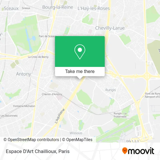 Espace D'Art Chaillioux map