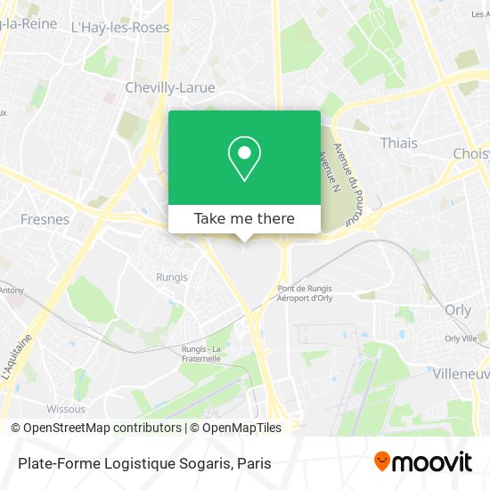 Plate-Forme Logistique Sogaris map