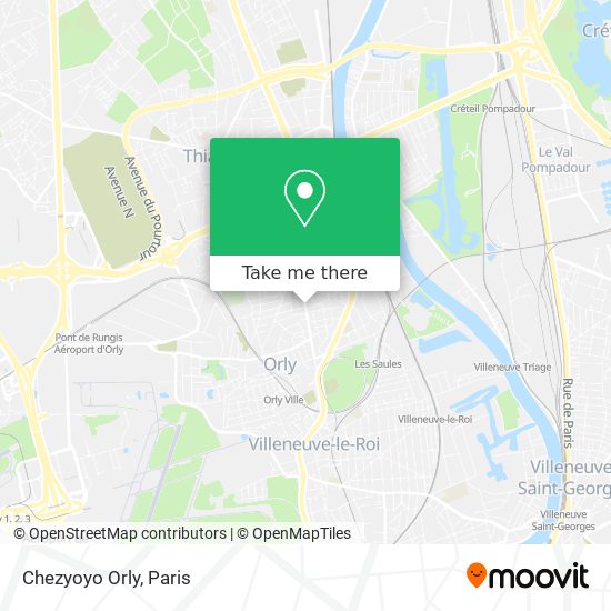 Chezyoyo Orly map