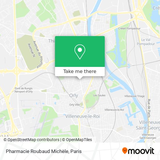 Pharmacie Roubaud Michèle map