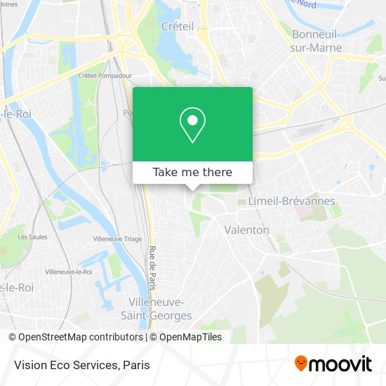 Vision Eco Services map