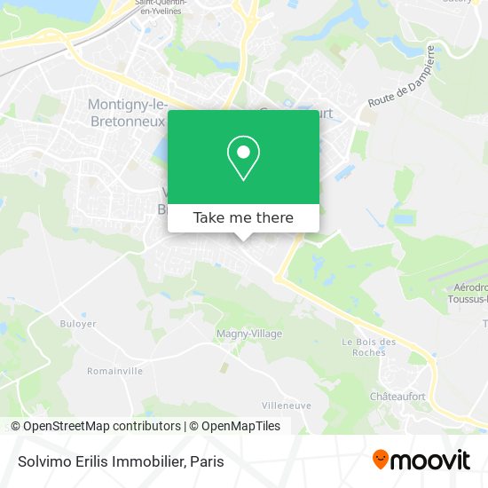 Solvimo Erilis Immobilier map