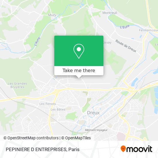 PEPINIERE D ENTREPRISES map