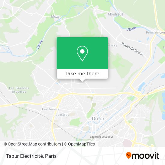 Tabur Electricité map