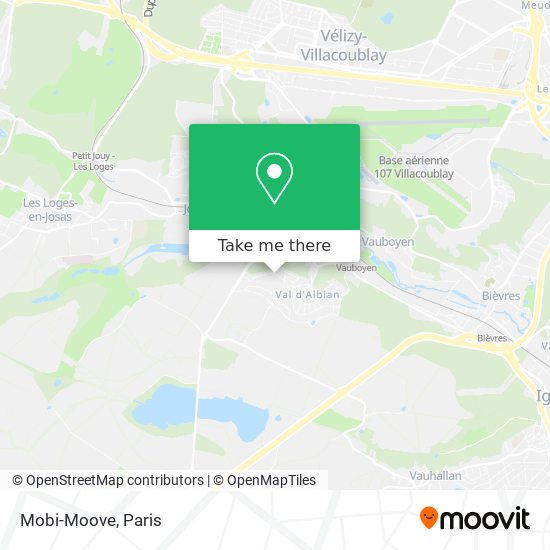 Mobi-Moove map