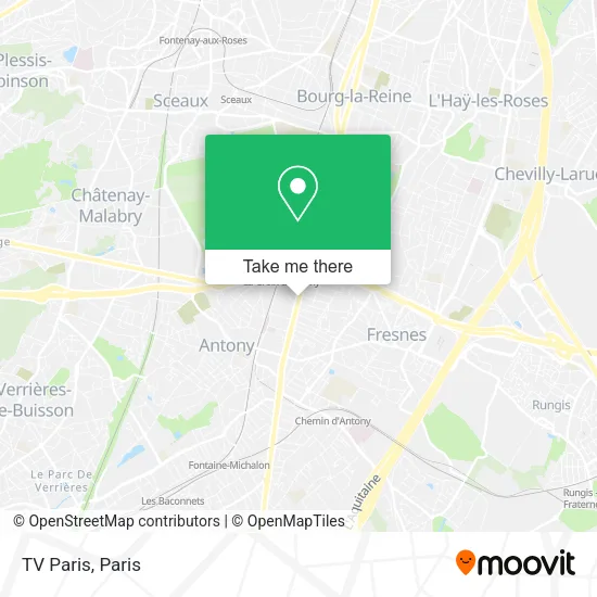 TV Paris map