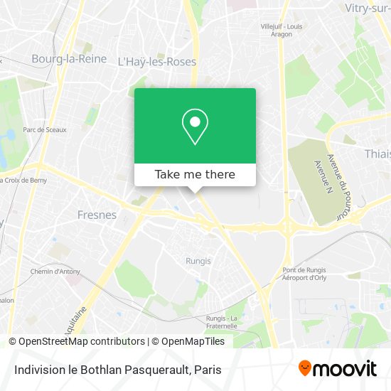 Indivision le Bothlan Pasquerault map