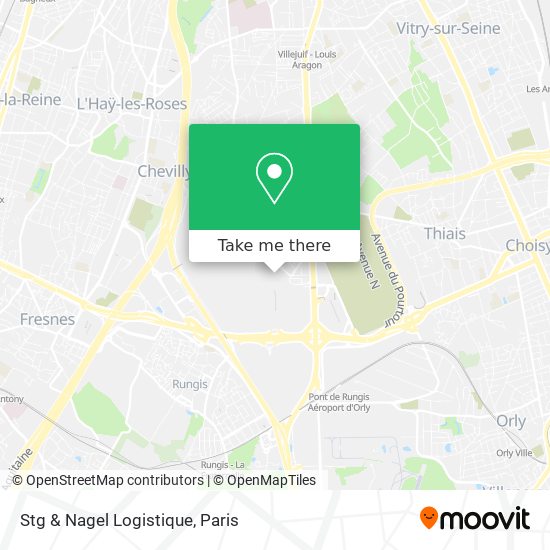 Stg & Nagel Logistique map