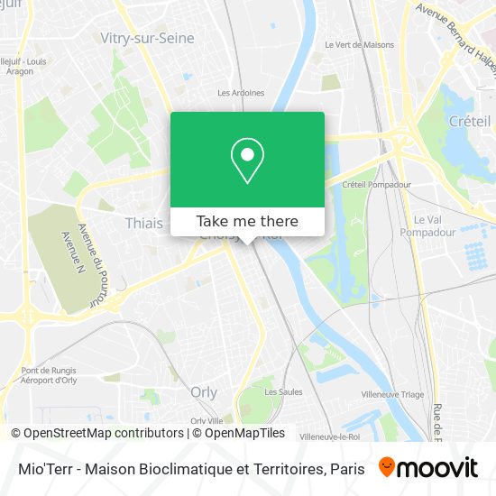 Mio'Terr - Maison Bioclimatique et Territoires map