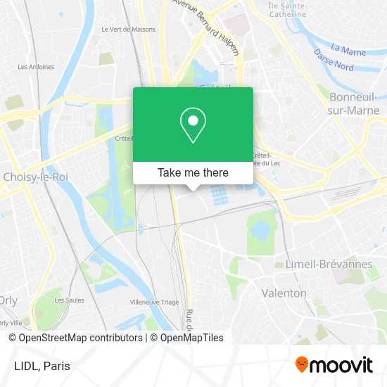 LIDL map