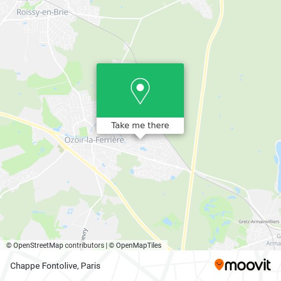 Chappe Fontolive map