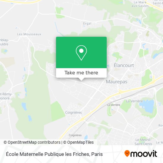 École Maternelle Publique les Friches map