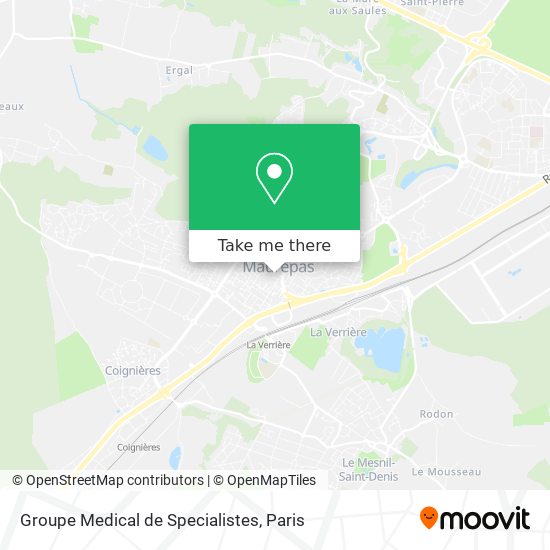 Groupe Medical de Specialistes map