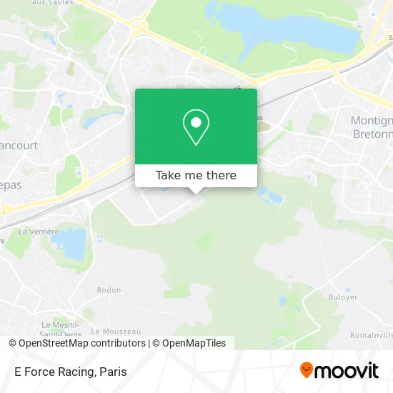E Force Racing map