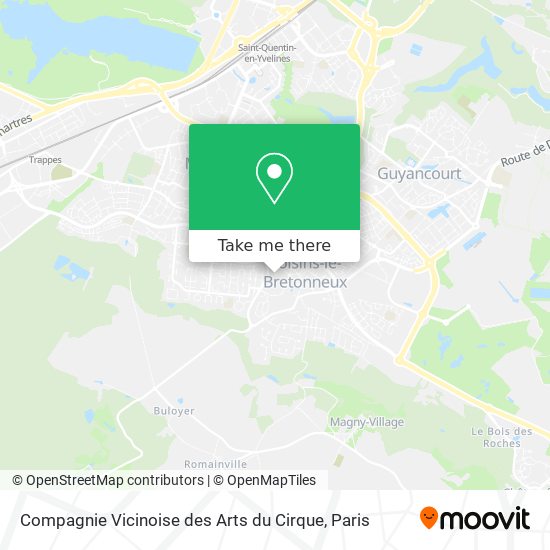 Compagnie Vicinoise des Arts du Cirque map