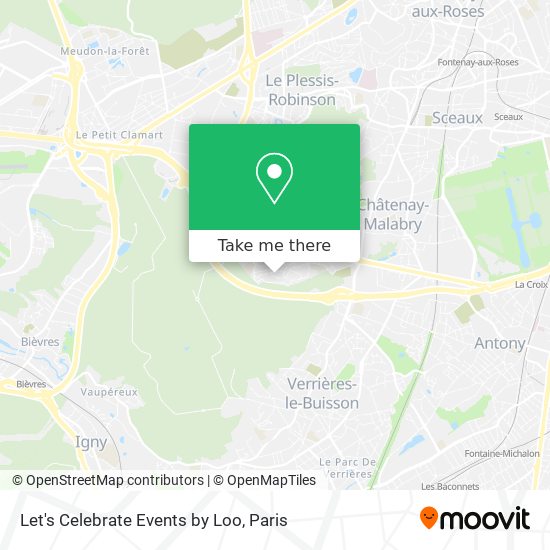 Let's Celebrate Events by Loo map