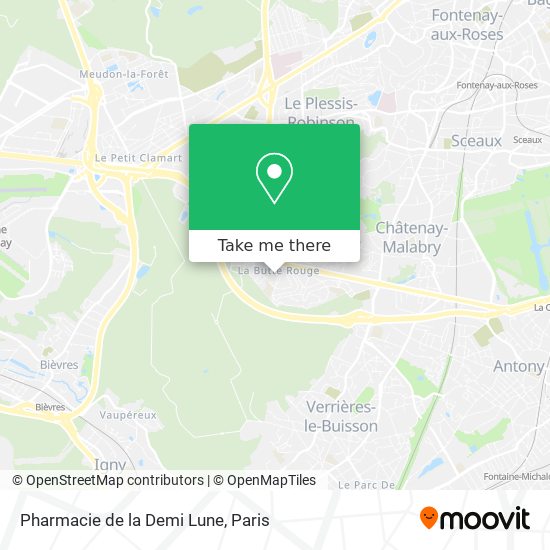 Pharmacie de la Demi Lune map